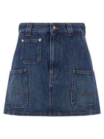 Givenchy Denim Skirt