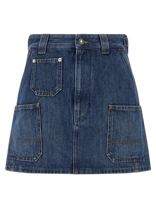 Givenchy Denim Skirt