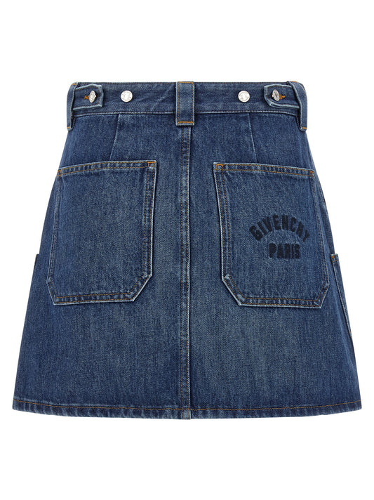 Givenchy Denim Skirt