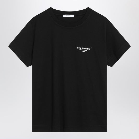 Givenchy Black cotton T-shirt with logo