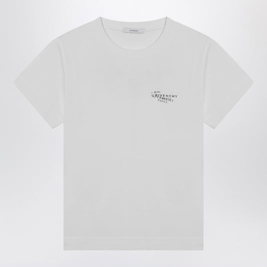 Givenchy White T-shirt with logo print