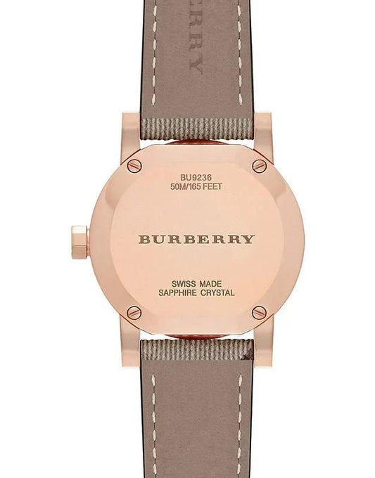 Burberry Ladies Watch The City 26mm Rose Gold BU9236