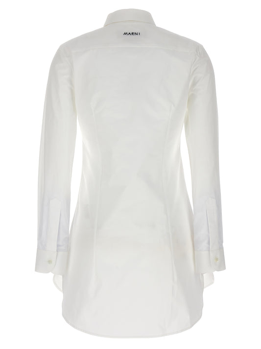 Marni Cut-out Collar Shirt