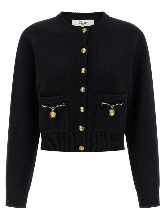 Chloé Horse Medal Cardigan