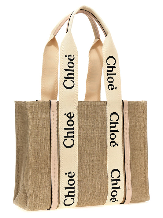 Chloé Woody Medium Shopping Bag
