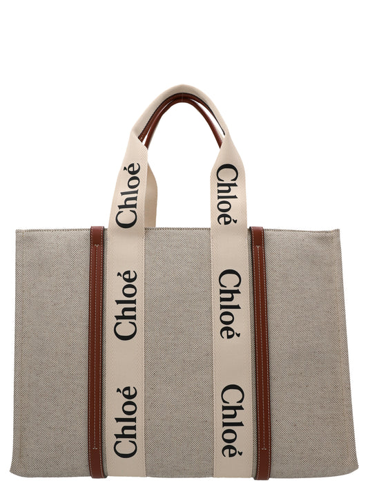 Chloé Medium Woody Shopping Bag