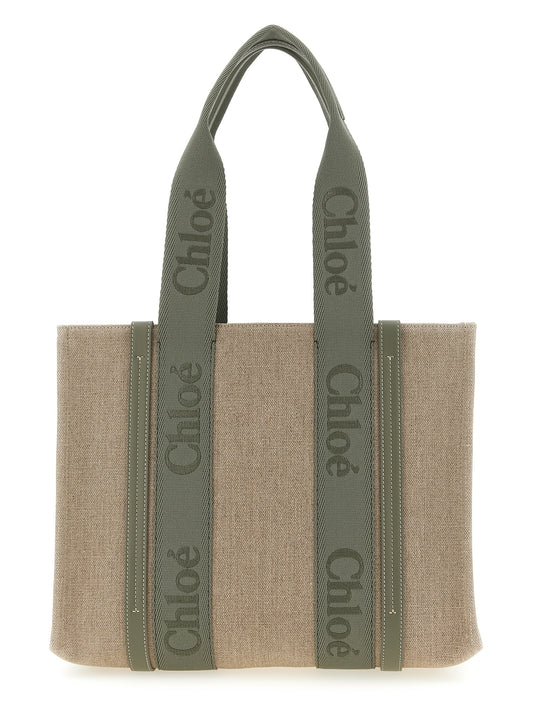 Chloé Medium Woody Shopping Bag