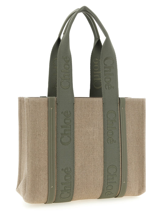 Chloé Medium Woody Shopping Bag