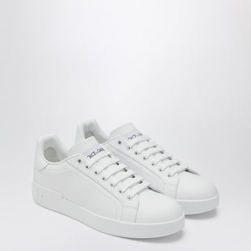 Dolce & Gabbana Dolce&Gabbana White Portofino sneakers in leather