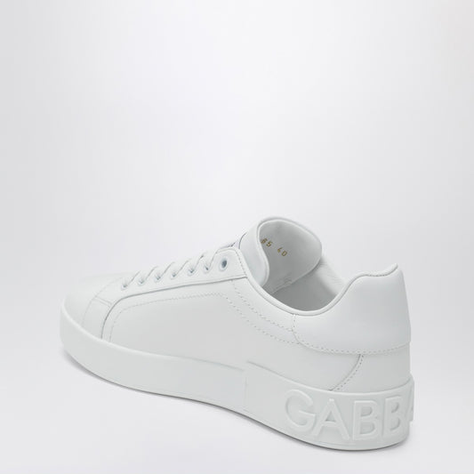 Dolce & Gabbana Dolce&Gabbana White Portofino sneakers in leather
