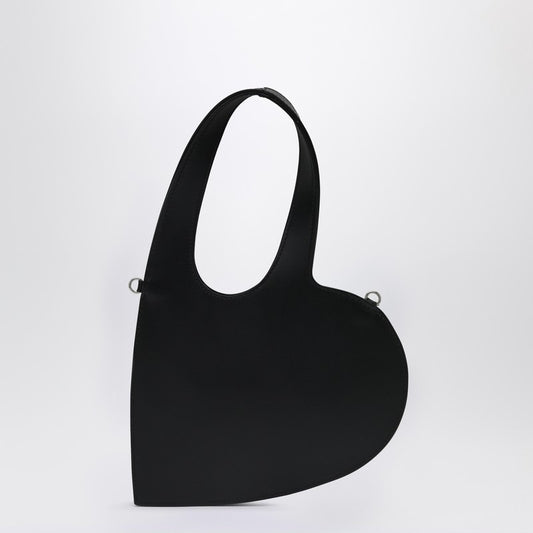 Coperni Mini Heart bag in black leather