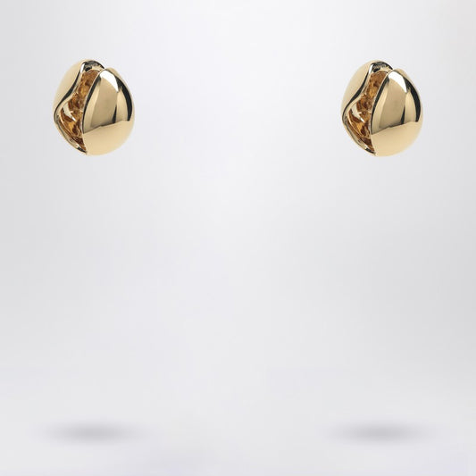 Coperni Gold C logo earrings