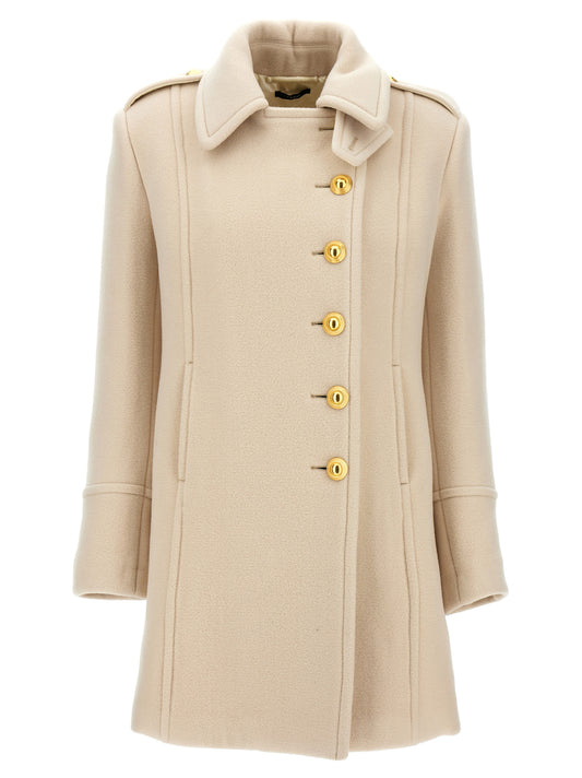 Tom Ford Single-breasted Wool Coat