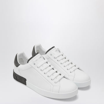 Dolce & Gabbana Dolce&Gabbana Portofino white/black leather sneaker