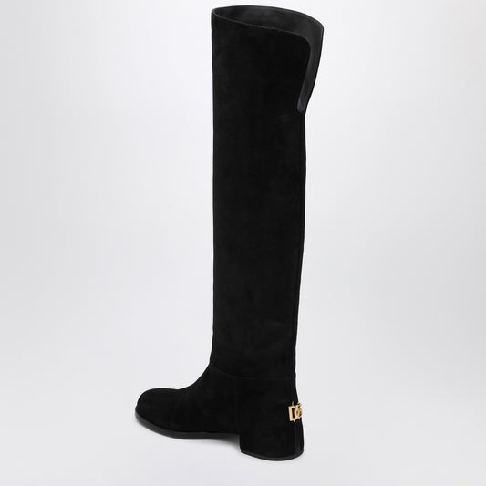 Dolce & Gabbana Dolce&Gabbana High suede boot black