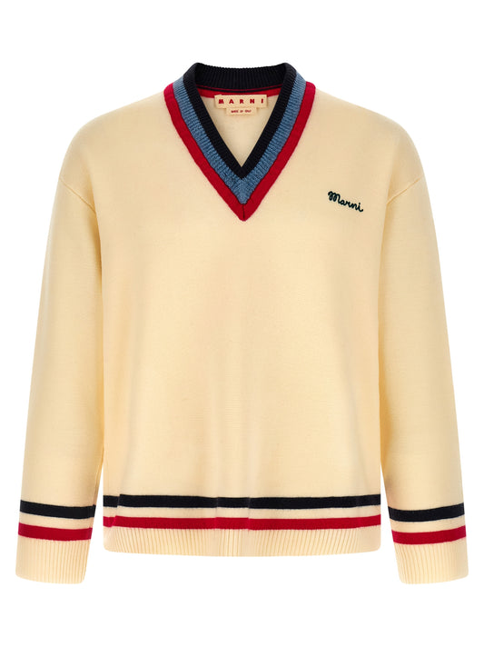 Marni Logo Embroidery Sweater