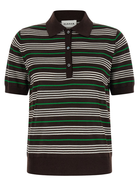 P.a.r.o.s.h. Listripes Polo Shirt