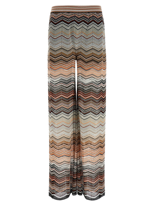Missoni Chevron Lamé Pants