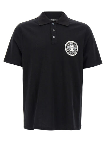 Balmain Coin Polo Shirt
