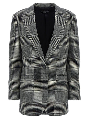 Dolce & Gabbana Pied De Poule Blazer