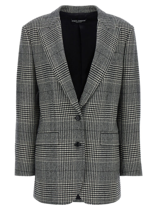 Dolce & Gabbana Pied De Poule Blazer