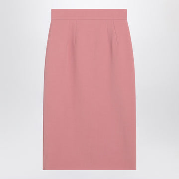Dolce & Gabbana Dolce&Gabbana Pink wool pencil skirt