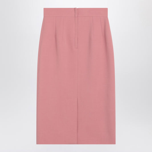 Dolce & Gabbana Dolce&Gabbana Pink wool pencil skirt