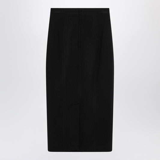 Dolce & Gabbana Dolce&Gabbana Black wool cloth pencil skirt