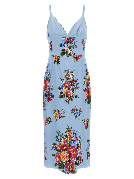 Dolce & Gabbana Mazzo Di Fiori Print Dress