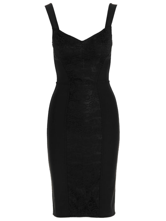 Dolce & Gabbana Midi Corsetry Dress