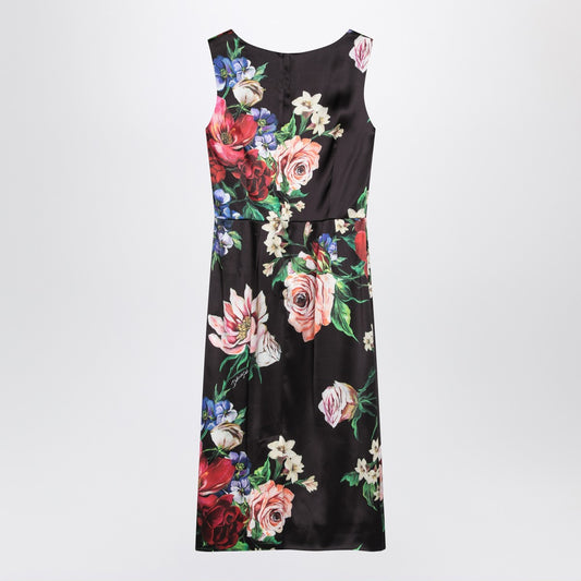 Dolce & Gabbana Dolce&Gabbana Black dress with floral print