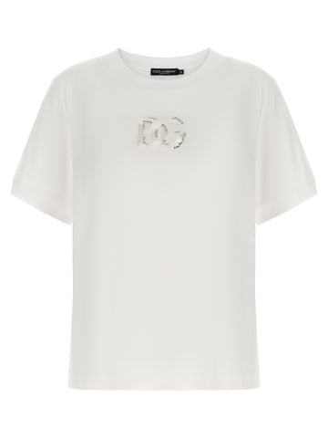 Dolce & Gabbana Logo Embroidery T-shirt