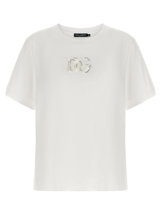 Dolce & Gabbana Logo Embroidery T-shirt