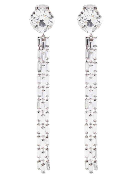 Alessandra Rich Fringed Earrings