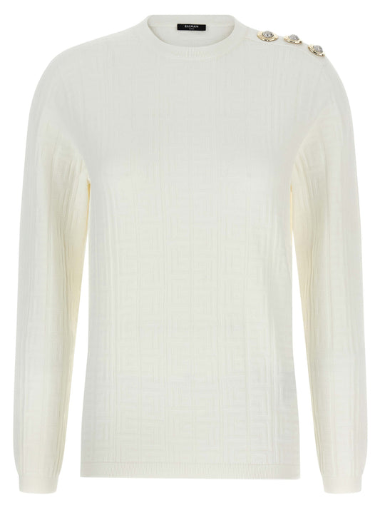 Balmain Maxi Shoulder Top
