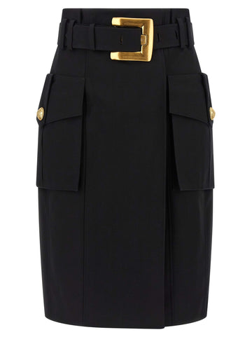 Balmain Wrap Skirt