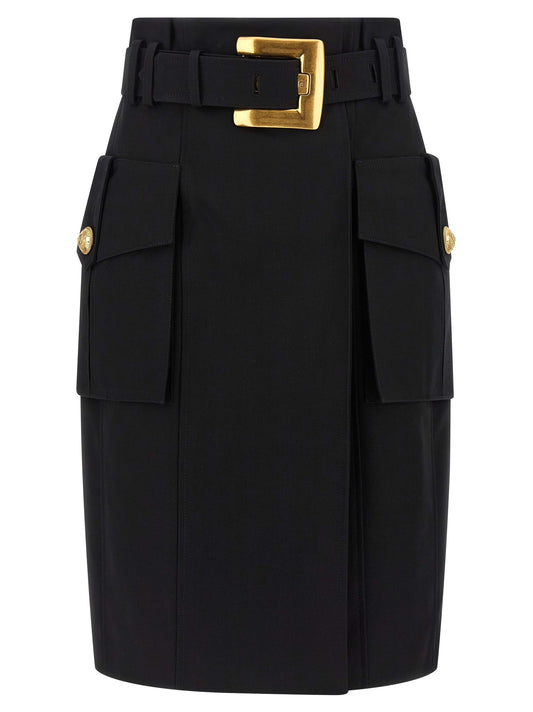 Balmain Wrap Skirt