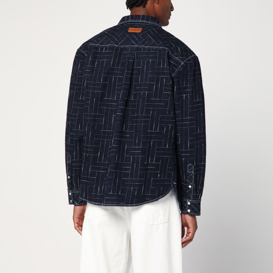 Kenzo Waves blue shirt