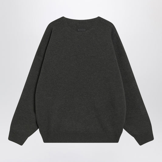 Fear of God Faded black crewneck sweater in wool