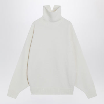 Fear of God White turtleneck sweater in wool