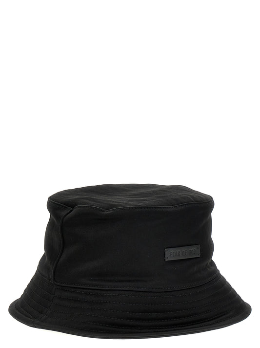 Fear Of God Logo Patch Bucket Hat
