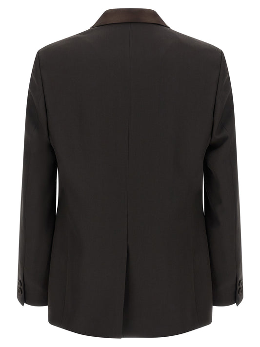 Fendi Crepe Wool Blazer