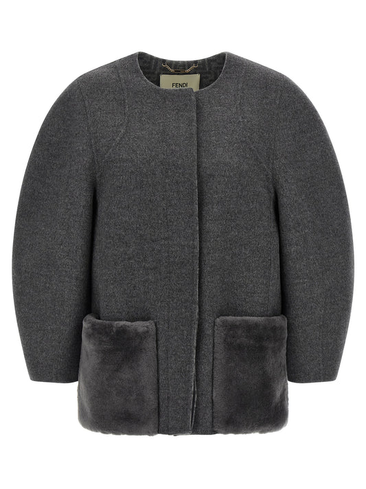 Fendi Blouson Cocoon