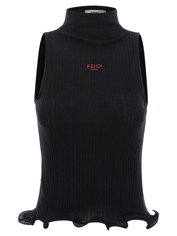 Fendi Ruffled Top