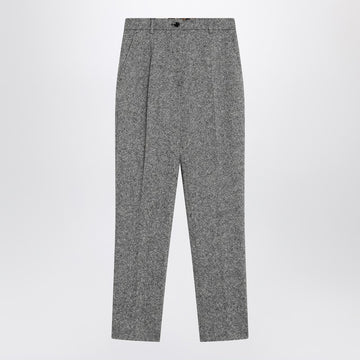 Dolce & Gabbana Dolce&Gabbana Wool-blend dotted trousers