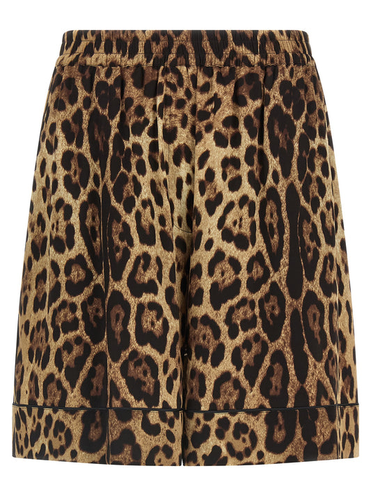 Dolce & Gabbana Leopard Shorts