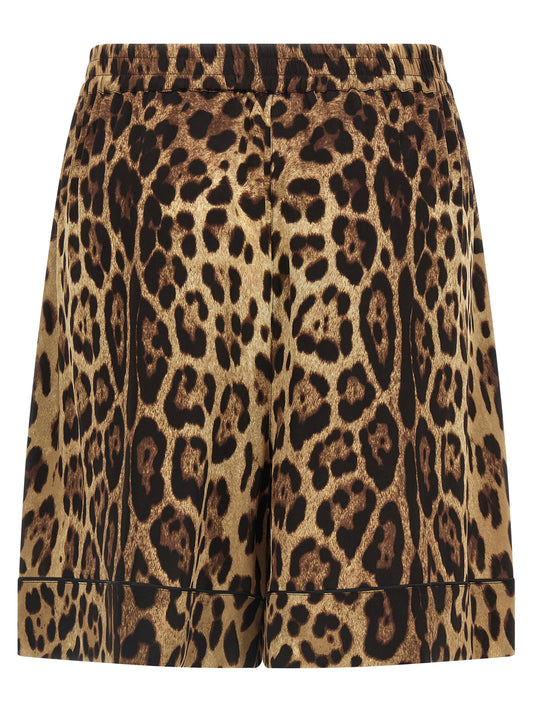 Dolce & Gabbana Leopard Shorts