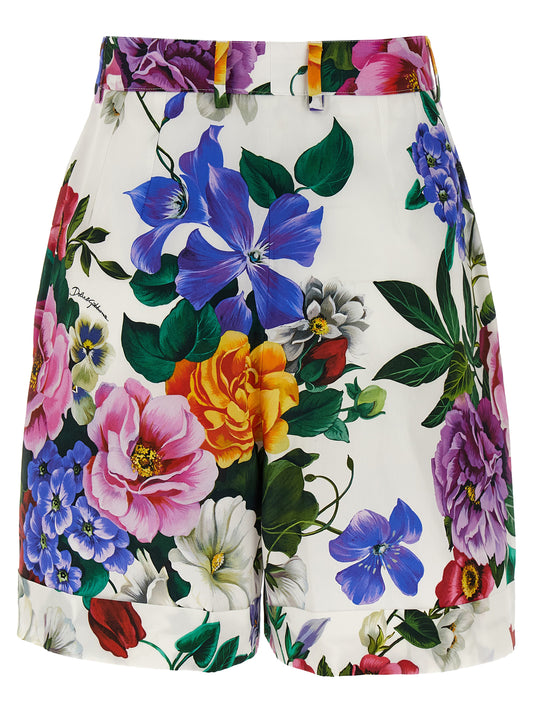Dolce & Gabbana Bouquet Bermuda Shorts