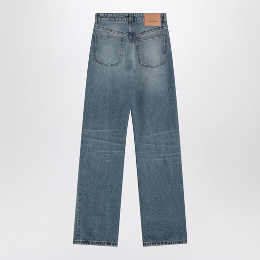 Ami Paris Washed blue denim jeans