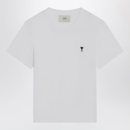 Ami Paris White Ami De Coeur T-shirt